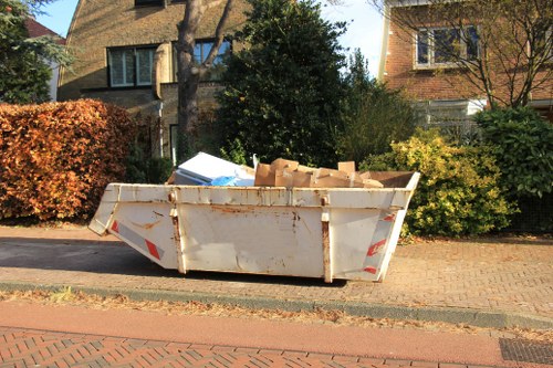 Eco-friendly house clearance process in Newham